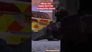 Police Officer Hits PANIC BUTTON During Knife Attack! | GTA 5 Police Mod - LSPDFR UK