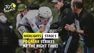 Highlights - Stage 5 - #TDF2021