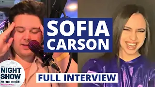 Sofia Carson On Disney, New Acting Projects, Dove Cameron & More |The Night Show W Mitch Churi