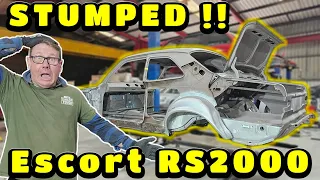 Ford Escort RS2000 : Stumped by the amount of work on the inner wheel tub.
