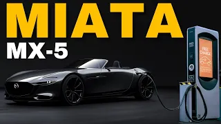 All-new 2025 Mazda MX-5 Miata ELECTRIC?