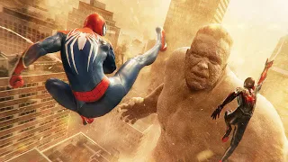 Marvel's Spider-Man 2 Full Sandman Boss Fight | Walkthrough No Commentary | 4K 60 FPS