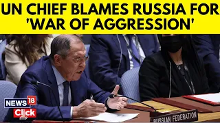 UNSC Meeting | Lavrov | Russia | Lavrov In Confrontation With The UN | News18 Exclusive | News18