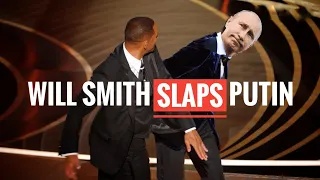 😲Will Smith SLAPS Putin❗️STOP the WAR at UKRAINE NOW❗️Will Smith slaps Chris Rock Oscars 2022 Parody