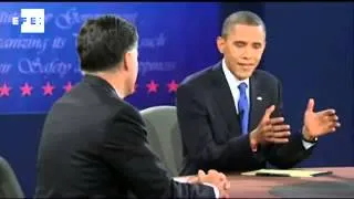 Obama gana el tercer debate frente a Romney