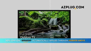 Furrion Aurora 43-inch Full Shade Outdoor TV (2021 Model)- Weatherproof, 4K UHD HDR LED Outdoor Tele