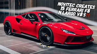 The 1 of 15 Novitec Ferrari F8 N-Largo Is The Most Brutal Ferrari V8 Ever