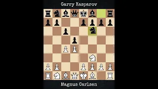 Magnus Carlsen vs Garry Kasparov | Reykjavik, Iceland (2004)