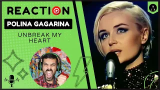 REACTION m/v POLINA GAGARINA - "Unbreak My Heart" by Toni Braxton | FIRST Time Hearing