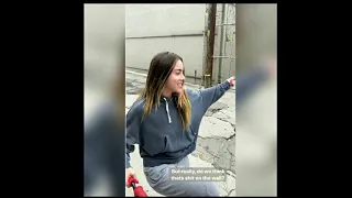 Chloe bennet jumping pogo stick #37