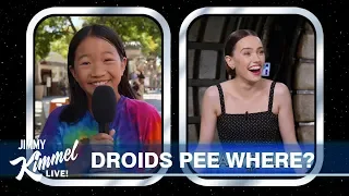 Star Wars Cast Answers Questions From Kids