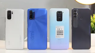 Redmi Note 10 Vs Redmi 9T Vs Redmi Note 9 Vs Tecno Spark 7 Pro SPEED TEST