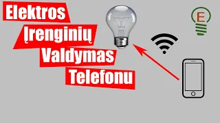 Sonoff WiFi relė, pigiausias būdas valdyti įrenginius telefonu.