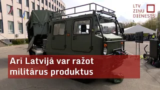 Arī Latvijā var ražot militārus produktus