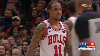 WILD GAME! Chicago Bulls vs New York Knicks Final Minutes ! 2022-23 NBA Season