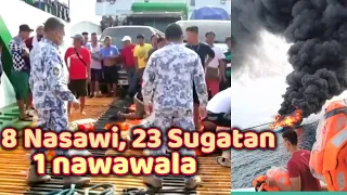 ACTUAL VIDEO: Nasunog ang RoRo "MV Mercraft 2" sa Quezon, 8 Nasawi at 23 Sugatan, 1 nawawala