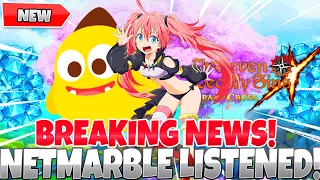 *BREAKING NEWS* NETMARBLE FIXING EVERYTHING? PAST COLLABS RETURNING! NEW CONTENT! (7DS Grand Cross)