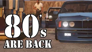 REAL CARS FROM 80's! - cinematic - GTA V (1080p/60FPS)