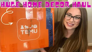 Huge Budget Friendly Home Decor Haul For A Room Makeover! TEMU Home Decor Haul