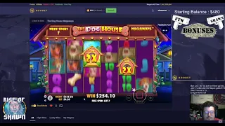 Dog house Megaways Gigantic win! (Roobet)