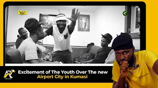 Excitement Of The Youth Over The New Airport City In Kumasi