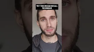 Try This Dream Recall Technique