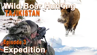 Wild boar hunting in Tajikistan (3/3) // Chasse au Sanglier au Tadjikistan (3/3) // 2020