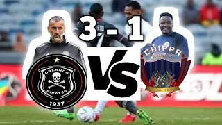 Chippa United vs. Orlando Pirates 1-3 Goals (Live Stream)