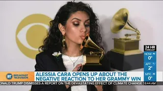 Alessia Cara opens up about Grammy Award backlash