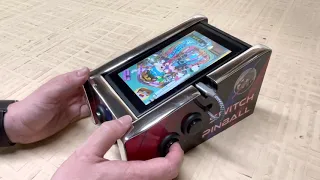 Tulsa Arcades Mini Nintendo Switch Pinball Cabinet