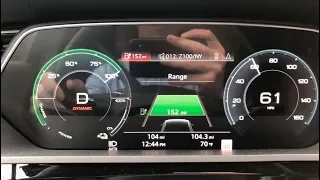Audi e-tron SUV 0-60mph times in different drive modes!! (w/ boost)