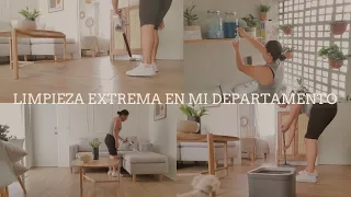 LIMPIEZA EXTREMA EN MI DEPARTAMENTO INFONAVIT//LES TOCA BAÑO A MIS PERRITAS//USANDO ASPIRADORA