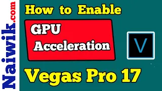 How to Enable GPU acceleration in Vegas Pro 16 / 17 || This Plug-in requires OpenCL to Function