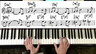 The Summer Knows - Legrand 🎹 Jazz Piano College Tutorial