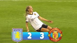 Crazy Comeback! Aston Villa vs Manchester United 2-3 - Goals & Highlights 2023