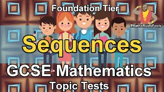 Sequences GCSE Maths - Linear Quadratic Fibonacci Geometric- Topic Test