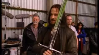 Viggo Mortensens last day as Aragorn.