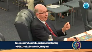 Commissioner Meeting 3/8/2022