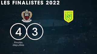 Finale Coupe de France 2022 au Stade de France : OGC Nice - FC Nantes