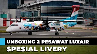 Unboxing Pesawat Luxemburg Airline