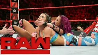 WWE Raw 12/2/2018 Bayley Vs Sasha Banks | Full Match | Full HD