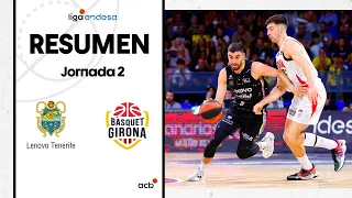 Lenovo Tenerife - Bàsquet Girona (76-67) GAME HIGHLIGHTS | Liga Endesa 2022-23