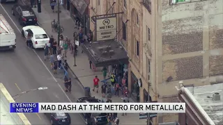 Metallica's surprise show at Metro sells out fast