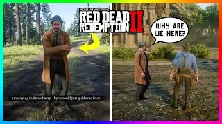 What Happens If You MISLEAD The Man That Needs Help Getting To Strawberry In Red Dead Redemption 2?
