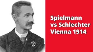 Strong centre vs activity of the pieces | Spielmann vs  Schlechter: Vienna 1914