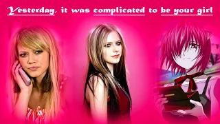 So Yesterday x Complicated x Be your girl MASHUP - (Elfen Lied Mashup OP Full) #mashup