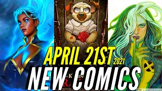 NEW COMIC BOOKS RELEASING APRIL 21st 2021 MARVEL COMICS & DC COMICS PREVIEWS COMING OUT THIS WEEK