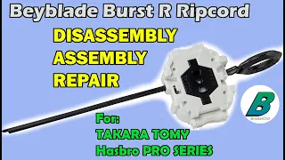 Beyblade Burst Ripcord R Launcher Disassembly and Repair Guide