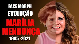 Marília Mendonça - Transformação (Face Morph Evolution 1995 - 2021)