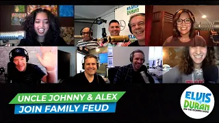 Uncle Johnny & Alex Join Family Feud: Mother’s Day Edition | Elvis Duran Exclusive
